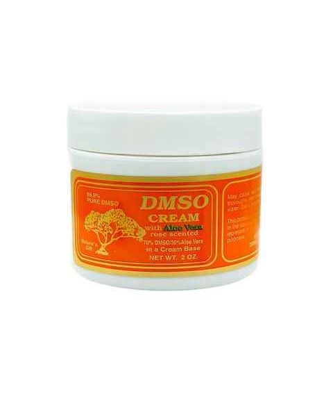 DMSO Rose Scented Cream with Aloe 2oz