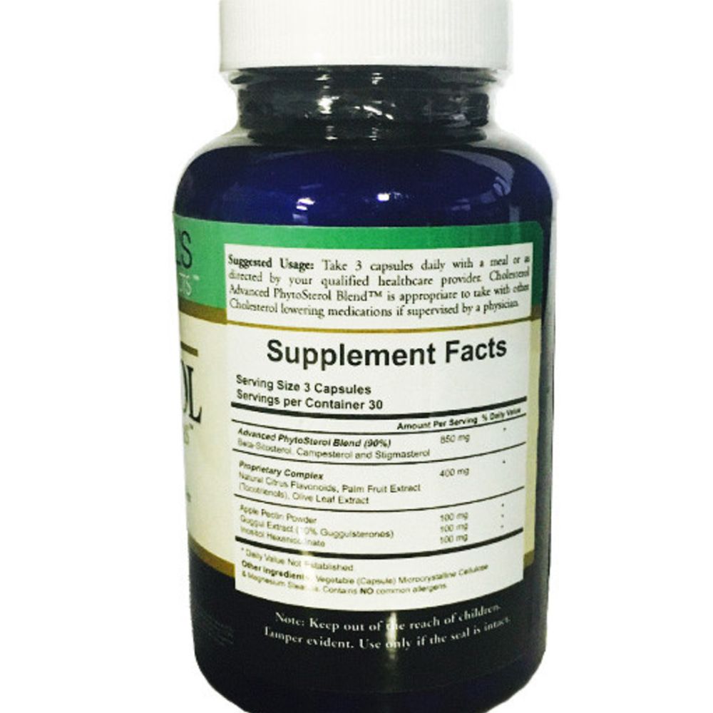 Dr. Tony O' Donnell's Cholesterol Plus Supplement Facts.jpg