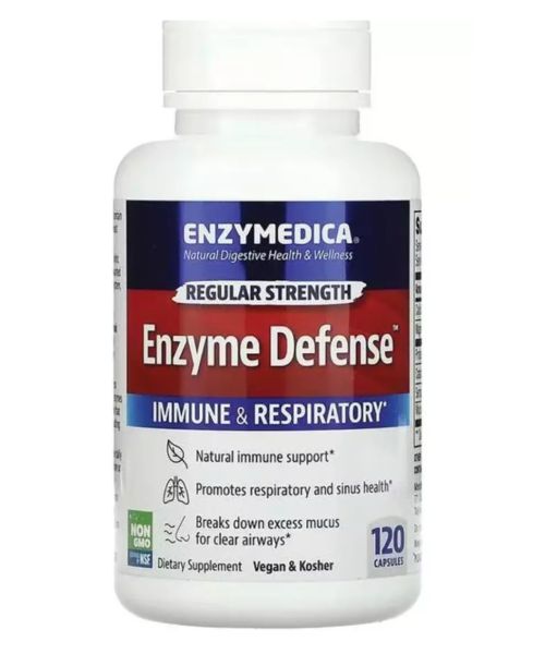 ENZYMEDICA ENZYME DEFENSE REGULAR STRENGTH