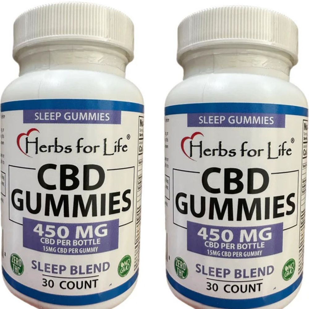 Herbs For Life CBD Sleep 15mg Gummies 2pack.jpg