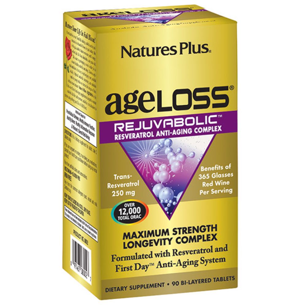 Nature's Plus AgeLoss REJUVABOLIC Bi-layered 90 Tablets.jpg
