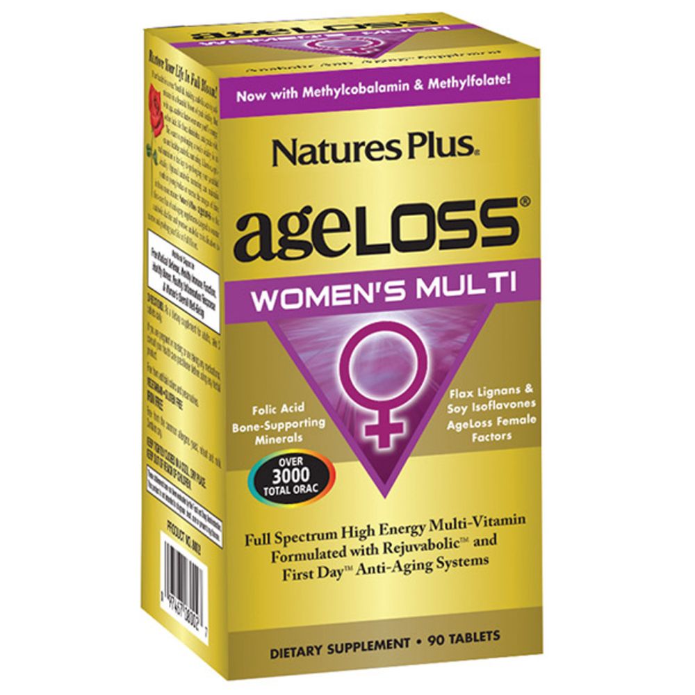 Nature's Plus Ageloss Women's Multi 90 Tabs #8002.jpg