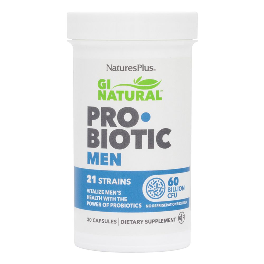 Nature's Plus GI Natural Probiotic Men 30 Capsules.jpg