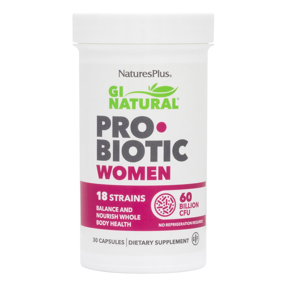 Nature's Plus GI Natural Probiotic Women 30 Capsules.jpg