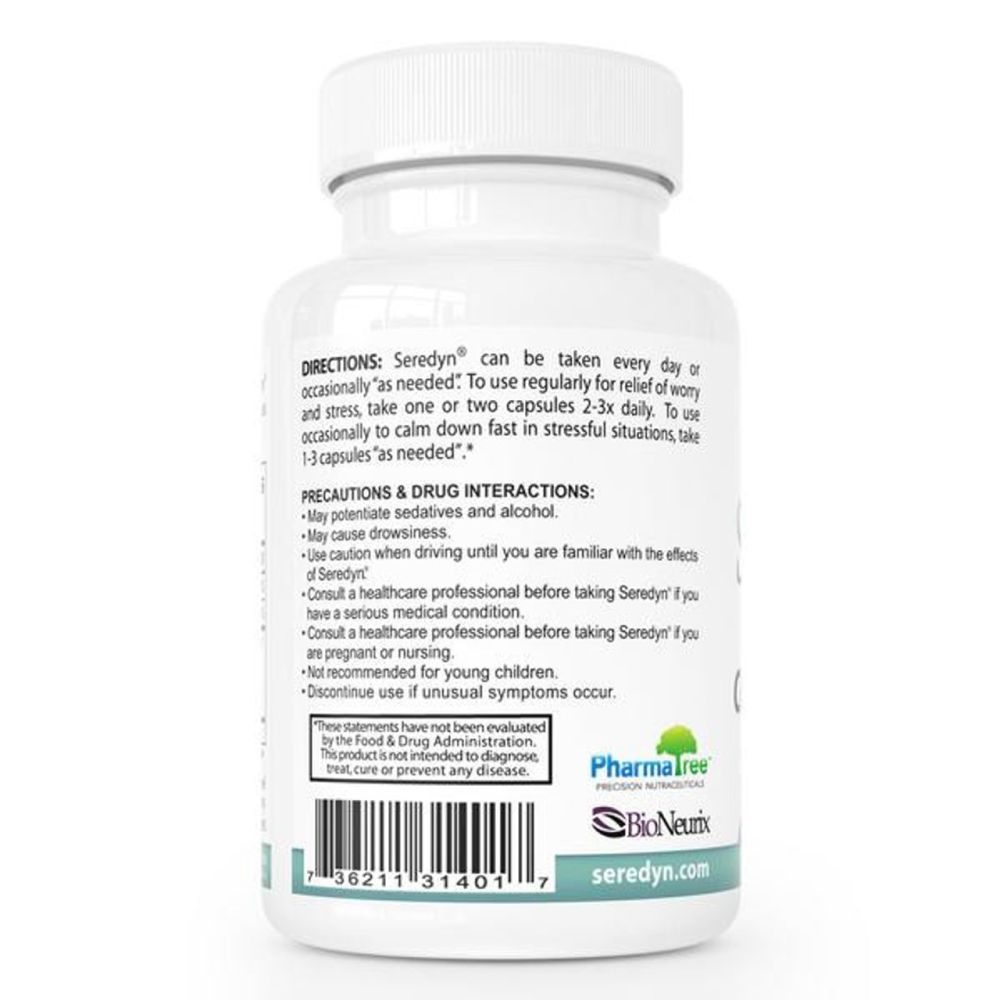 Seredyn 60 Capsules By BioNeurix Corp Directions.jpg